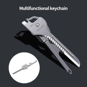 Stainless Steel Keychain Multi Tool