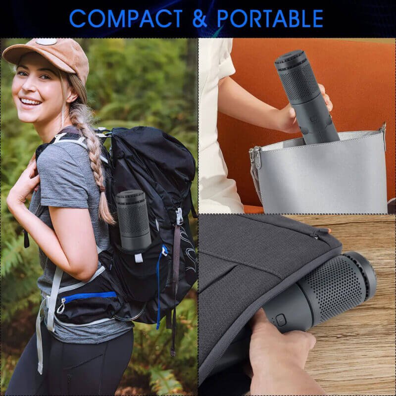 Collapsible Camping Lantern Rechargeable Hiking Flashlight Compact and Portable