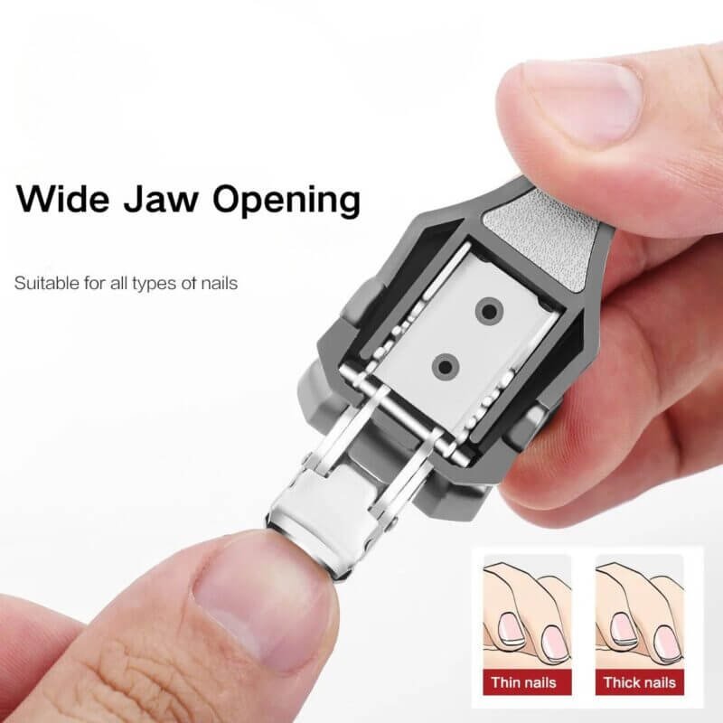 Iron Man Mark III Keychain Foldable Nail Clipper Wide Jaw Design