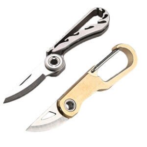 Titanium Alloy Mini Folding Keychain Knife