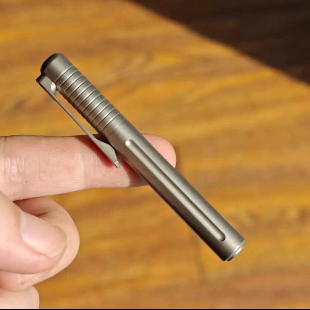 Titanium Ball Pen for EDC Pocket Notebook