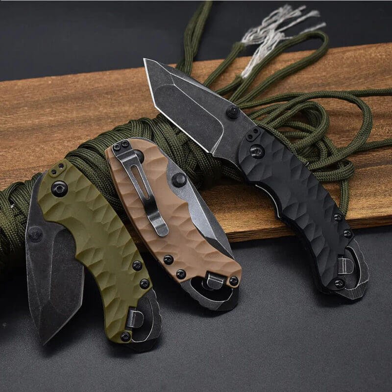 High Quality Stainless Steel Folding Utility Knife for Outdoors Collection