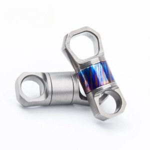 Titanium 360° Rotating Key Ring Clip Collection