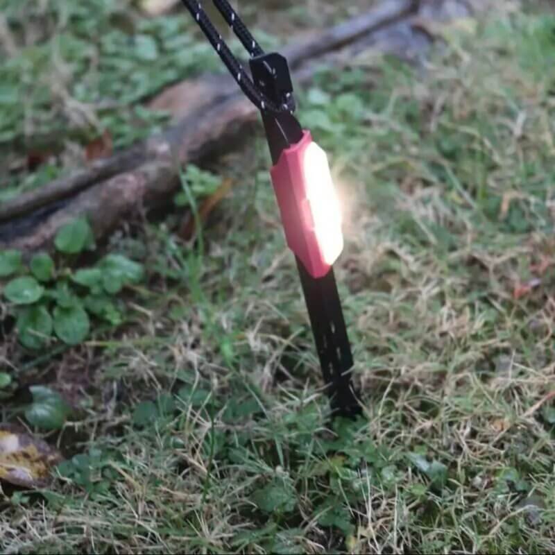 All-Weather Tent Stake with LED for Camping