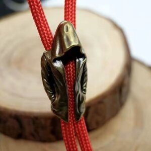 Cloak-shaped paracord beads