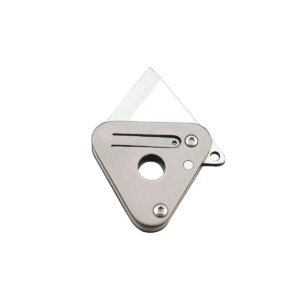 Triangle Titanium Alloy Keychain Knife Product Image